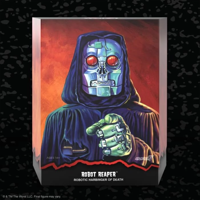New π€© Super7 Sci Fi / Horror The Worst Ultimates Robot Reaper β€οΈ 7 Super7 Sci Fi / Horror The Worst Ultimates Robot Reaper