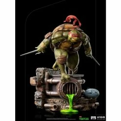 Iron Studios TMNT Battle Diorama Series Raphael 1/10 Art Scale Statue