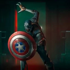 Iron Studios What If...? Zombie Captain America 1/10 Art Scale Statue