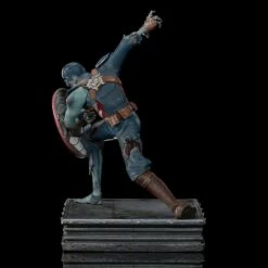 Iron Studios What If...? Zombie Captain America 1/10 Art Scale Statue