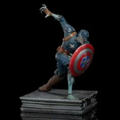 Iron Studios What If...? Zombie Captain America 1/10 Art Scale Statue