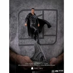 Iron Studios Zack Snyder’s Justice League Superman (Black Suit) 1/10 Art Scale Statue